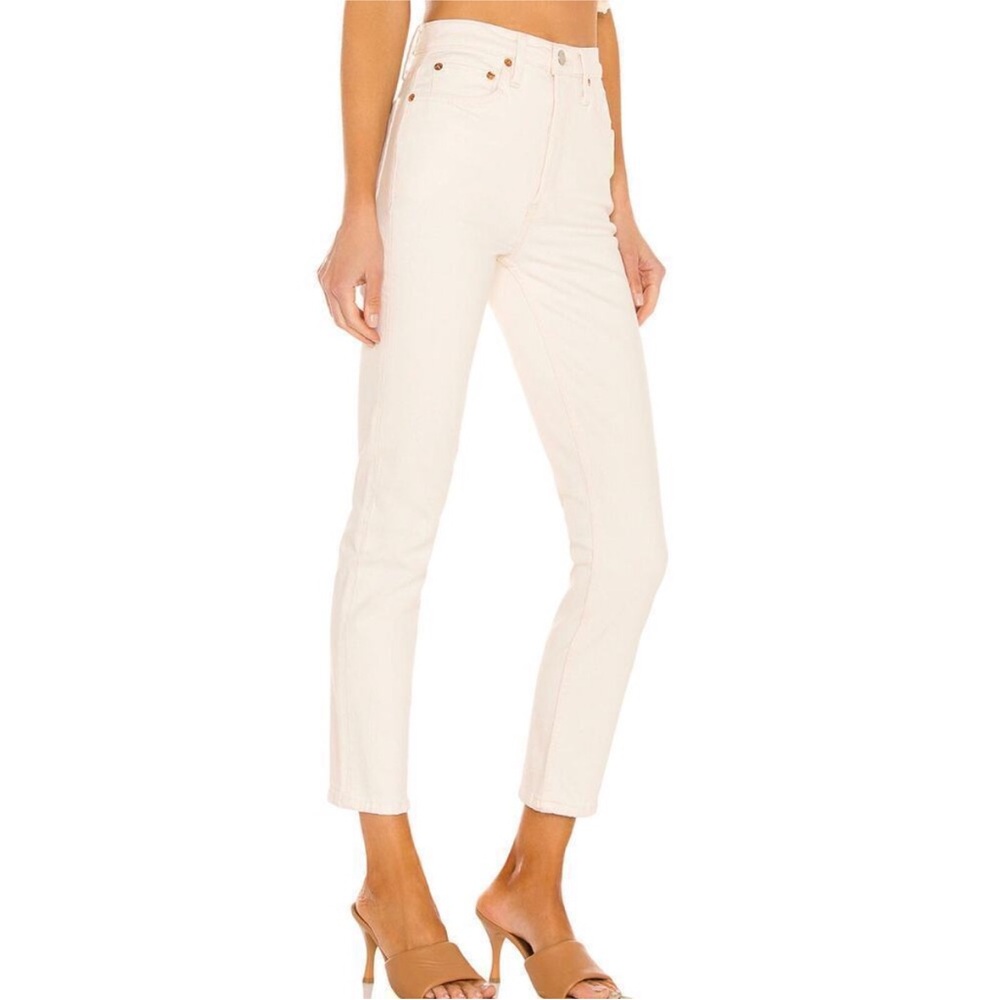 RE/DONE 90s High Rise Ankle Crop Jeans